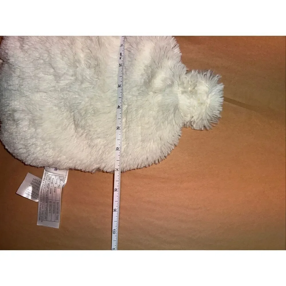 Warmies Cream Plush Microwavable Heating Pad Cozy